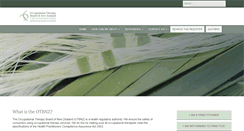Desktop Screenshot of otboard.org.nz